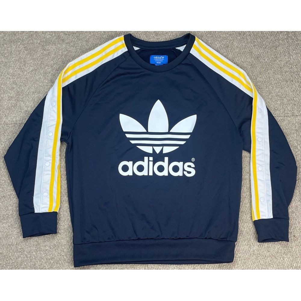 Adidas Rita Ora Cosmic Confession Long Sleeve Snap Button Sweatshirt Size Medium